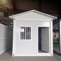 Maison Modulaire Préfabriquée 20ft 40ft, Bureau, Hôtel, Casa Prefabricada, Petite Maison Mobile Préfabriquée Détachable, Atelier Extérieur en Conteneur