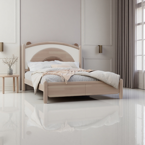 Cama Convertible Jim para Niños, Cama Individual/Matrimonial para Niños, Cama de Princesa para Niñas, Muebles de Dormitorio para Hotel y Villa - Product Image 3