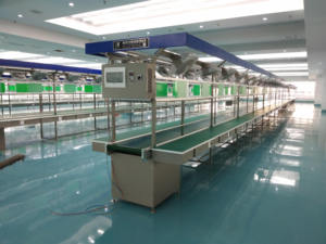 Long Table <strong>Assembly</strong> <strong>Line</strong> Workbench | Industrial Conveyor <strong>Production</strong> Table | Ergonomic Workstation for Electronics &amp; Packaging - Product Image 6