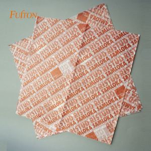 Oil Proof Sandwich <b>Wrap</b> <b>Paper</b> Biodegradable Smooth Printing Wax <b>Paper</b> Sandwich - Product Image 4