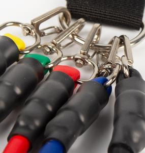 Di alta qualità 11 pz bande di resistenza per allenamento di resistenza pesante fisioterapia forma del corpo - Product Image 3