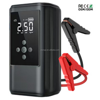 Démarreur de batterie 12V 1000A haute puissance multifonction portable avec lumière LED, compresseur d'air et batterie externe 6000-10000mAh