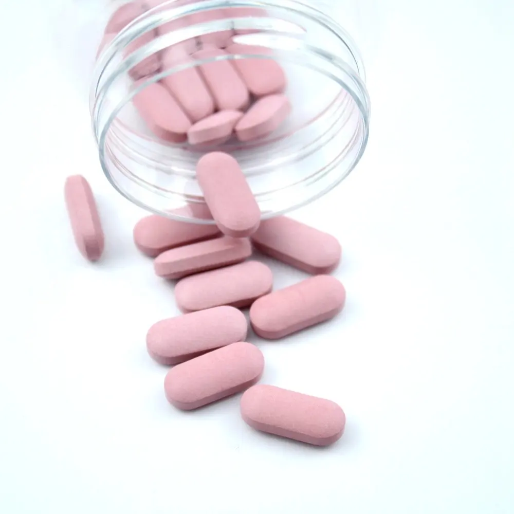 Suplemen Diet Vitamin C Kapsul Perawatan Kulit Tablet Vitamin dengan Meningkatkan Kekebalan Tubuh