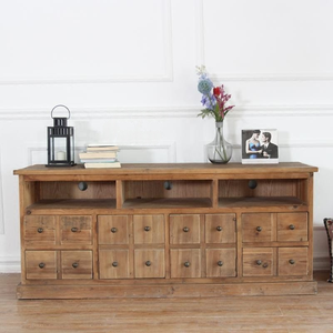 Armoire lumineuse de luxe en bois massif - Product Image 2