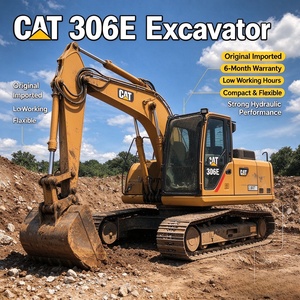Excavatrice Caterpillar d'occasion Cat 306E de 6 tonnes en excellent état, d'origine, en Chine - Product Image 1
