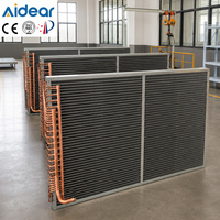 Échangeur de chaleur à tubes Aidear, serpentin hydronique à eau réfrigérée pour système de climatisation modulaire AHU industriel