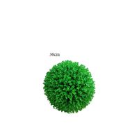 Fausse boule d'herbe artificiel et Eucalyptus en plastique, plante suspendue, topiaire, boule de gazon, plantes
