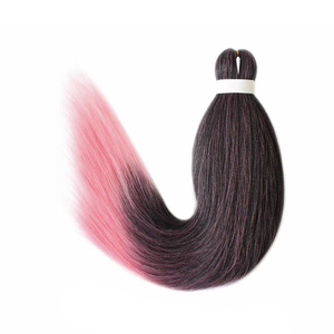 Pre-estirado pelo trenzado Perm Yaki trenzas Jumbo extensiones de cabello sintético fácil de la <span class=keywords><strong>trenza</strong></span> del pelo - Product Image 1