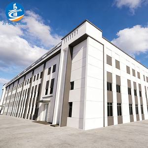 مستودع هيكل فولاذي مسبق الصنع منخفض التكلفة، مبنى خفيف الوزن، ورشة عمل هيكلية فولاذية صينية - Product Image 1