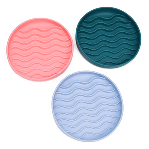 Dispensador de golosinas de silicona, tapete redondo para lamer para perros, tapete para lamer bonito, cuenco para perros - Product Image 4
