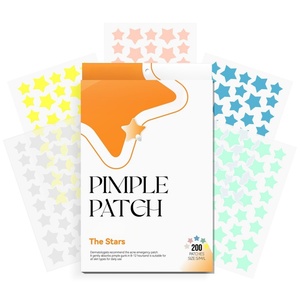 Patchs Hydrocolloïdes Étanche en Forme d'Étoile Personnalisés pour Soins de la Peau, Traitement des Boutons et de l'Acné, Autocollants de Soin du Visage - Product Image 1