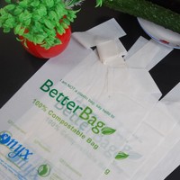 Sac T-shirt en LDPE haute résistance avec poignées gilet, capacité de charge lourde, recyclable, thermoscellable, pour supermarché et marché.