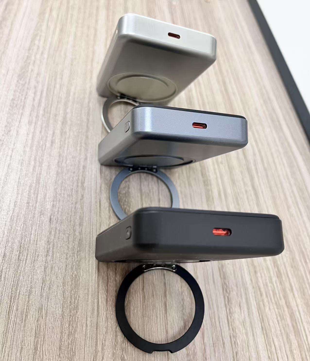 Soporte redondo negro