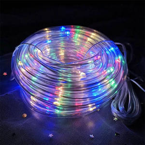Guirnalda de luces LED de bajo voltaje - 5 mm, RGBY, 15 m, ideal para decoración de interiores y exteriores, fiestas y eventos. - Product Image 3