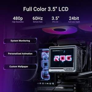 Enfriador Líquido para CPU Rog RyuJin Iii 360 Argb Extreme Aio, con Rodamiento Fluido, Disipador de Calor de Cobre y Aluminio de 120 mm, para Servidor de Escritorio, Venta al Por Mayor - Product Image 4