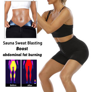 Pantaloncini da ginnastica da donna a vita alta pantaloni termici elasticizzati Sexy per allenamento sportivo Runni - Product Image 3