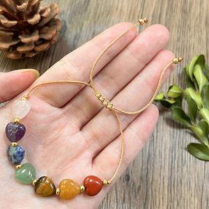 Natural Stone <b>Bracelet</b> Colorful Glass Beaded Bestselling Spiritual Gift Small MOQ Welcome for Wholesalers Dedicated Account - Product Image 3
