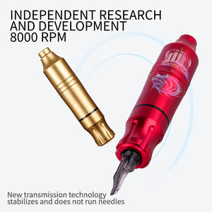 Miglior prezzo di alimentazione nuovo Kit tatuaggio penna <span class=keywords><strong>Tatoo</strong></span> rotativa tatuaggio macchina <span class=keywords><strong>Set</strong></span> completo accessori professionale <span class=keywords><strong>Set</strong></span> penna tatuaggio professionale - Product Image 2