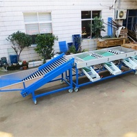 Hoge Kwaliteit Abrikoos Grader Fruit Sorteermachine Kalibratie Sizer Met Was En Classificatie Functies