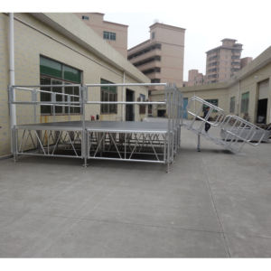 เวทีไม้กลางแจ้งปรับความสูงได้สำหรับทำกิจกรรมกลางแจ้งแบบแยกส่วน - Product Image 6