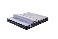 Matelas de luxe 5 étoiles pour hôtel, surmatelas en mousse King Size, roulé, 7 zones à ressorts ensachés, nouveau matelas Queen Massage en boîte