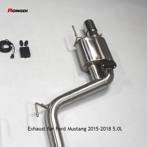 Premium Valvetronic Exhaust SUS304 Catback for Ford Mustang 5.0T Custom Exhaust Solutions for Every Vehicle - Product Image 5