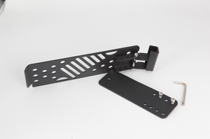 Reposapiés izquierdo Sdesi Pedal muerto Traje lateral del conductor ajustable para Jeep Wrangler JL 2018 + Panel de patada del reposapiés izquierdo - Product Image 4