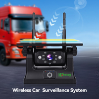 Sistema de respaldo de seguridad magnético de cámara de salpicadero con energía solar WiFi inalámbrico para coches, camiones, remolques con sensor de imagen AHD
