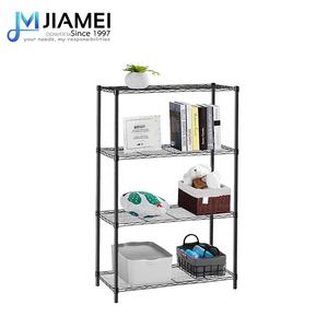 Jiamei ชั้นวางของตกแต่งลวดสีดำสำหรับสำนักงานและห้องนั่งเล่น - Product Image 2