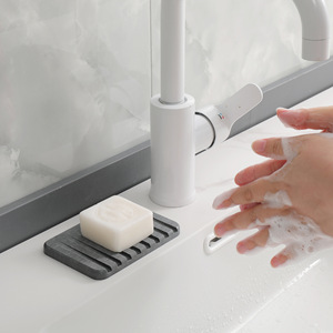 Jabonera de <span class=keywords><strong>ducha</strong></span> de baño de diatomita de lujo Jabonera de almacenamiento con drenaje Oem - Product Image 4