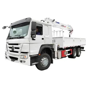 Sinotruk Howo Lkw mit Kran-Handler 6 × 4 12 Tonnen 14 Tonnen Kran-Lkw zu verkaufen