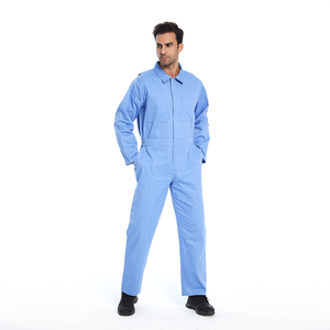 NFPA2112 Vêtements de travail de sécurité industrielle Original Nomex Combinaison de vol basique pour homme Sergé résistant aux flammes <span class=keywords><strong>Fr</strong></span> Combinaison - Product Image 2