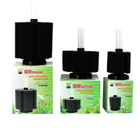 2024 luxe écologique 25W 220v Aquariums filtre écumoire biochimique PP animaux aquatiques Wn réservoir éponge filtre en plastique