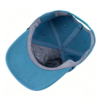 Casquette de baseball structurée haute qualité avec logo en caoutchouc et patch personnalisé pour l'aventure en plein air – Vente en gros