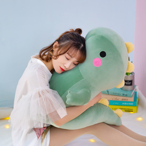 Cute <b>Soft</b> Plush Dinosaur <b>Stuffed</b> Animal Fat Dino Plushie <b>Toy</b> Birthday Gifts for Kids PP Cotton Filled - Product Image 2