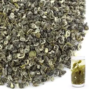 Chinese Supplier Wholesale Flower Tea Jasmine Scented Curly Loose Leaf Jasmine Green Tea