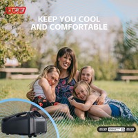 Climatisation portable, mini climatiseur mobile, 2550 BTU, DC24V, 100-240V, refroidissement rapide, électrique, pour voiture, camping-car, tente, intérieur, maison, hôtel