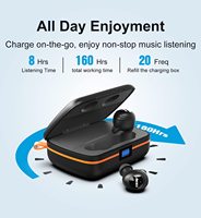 Nouveaux écouteurs intra-auriculaires étanches Bluetooth 5.0, casque sans fil solaire, écouteurs TWS, Kulaklik