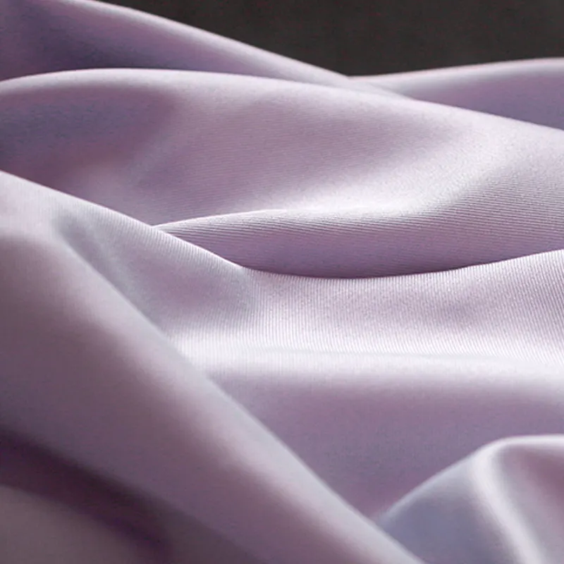 Wholesale Spandex Satin Silk Soft Duchess Polyester Stretch Twill Matte Satin Fabric