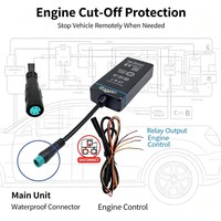 Pelacak GPS 4G Cat.1 CA002, Tahan Air IP67, Pemutus Mesin Jarak Jauh, Pabrik OEM ODM Kustom untuk Pelacakan Armada Kendaraan