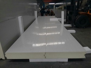 Panneau sandwich PU <span class=keywords><strong>80mm</strong></span> pour l'<span class=keywords><strong>isolation</strong></span> du réfrigérateur Commercial - Product Image 3