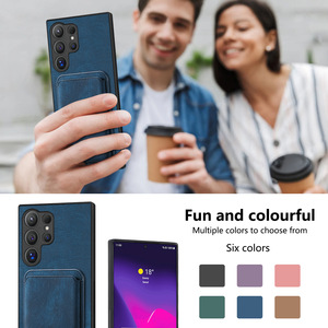 Étui de téléphone en cuir PU avec porte-cartes magnétique de luxe pour <span class=keywords><strong>Samsung</strong></span> <span class=keywords><strong>Galaxy</strong></span> S26 S25 S24 Ultra, étui de téléphone personnalisé - Product Image 5