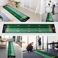 Equipo de práctica de juego de Golf, tapete para jugar, regalos de Golf, 10 pies, Verde