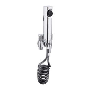 Modern Wall-Mounted Brass Faucet Artifact Household Bathroom High-Pressure Nozzle Toilet Companion Flushing Spray Gun for - Product Image 1
