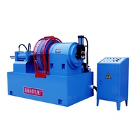 Machine à sertir les tubes en acier inoxydable robuste, alimentation automatique contrôlée par PLC, 21 kW, certifiée CE pour mât de drapeau, clôture, main courante