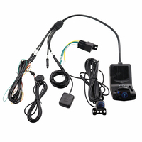 DashCam GPS 4G CAT4 Tiga Kamera Pelacakan Realtime Tampilan Lokasi melalui Aplikasi dan Interkom Video SOS Pemutus Bahan Bakar Pelacak GPS dengan Kamera