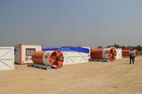 Tünel Açma Makinesi OD4880 Bulamaç Dengeleme Borusu İtme Makinesi 75KW Motor 1200mm İç Çap Eğri İtme İşlemi