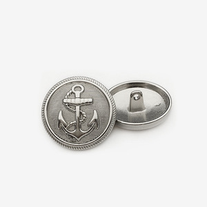 Botones <span class=keywords><strong>de</strong></span> Metal con Diseño <span class=keywords><strong>de</strong></span> <span class=keywords><strong>Ancla</strong></span>, Elegantes y al por Mayor, para Camisas, Abrigos, Gabardinas y Trajes <span class=keywords><strong>de</strong></span> Estilo Británico - Product Image 5