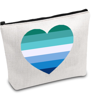 Hombre Gay (Diseño del Arco Iris) Pride Rainbow Zipper Monedero LGBTQ Pride Flag Flat Zipper Pouch Maquillaje <span class=keywords><strong>Bolsa</strong></span> - Product Image 4