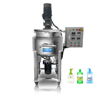Portable 250L Gel haut cisaillement homogénéisateur mélangeur réservoir alcool mélangeur homogénéisateur Machine pour Mayonnaise